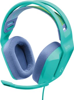 Logitech G335 gaming headset (mint)