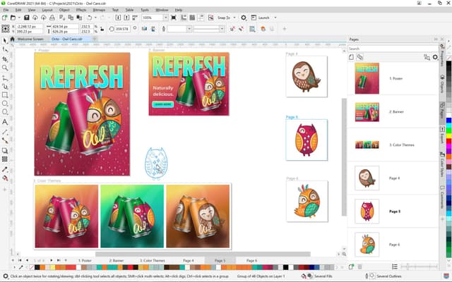 CorelDRAW Graphics Suite 2021 - PC Windows - Gigantti
