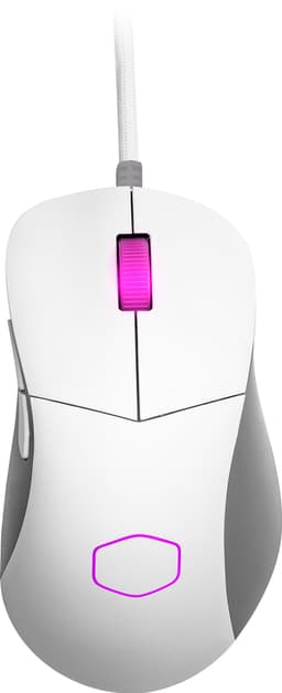Cooler Master MM730 gaming mus (mat hvid)