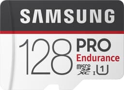 Samsung PRO Endurance microSD hukommelseskort (128GB)