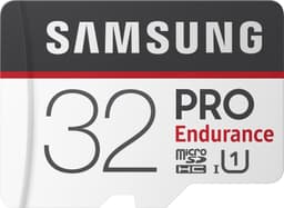 Samsung PRO Endurance microSD minneskort (32GB)