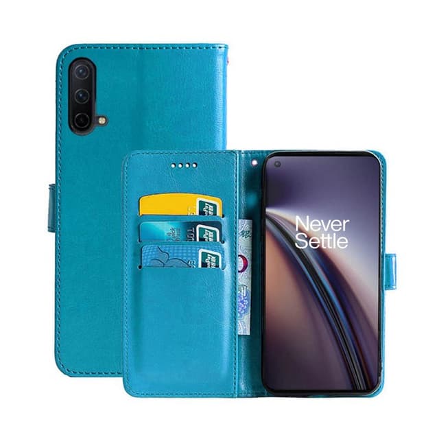 Wallet Cover 3-kort OnePlus Nord CE 5G  - Lyseblå