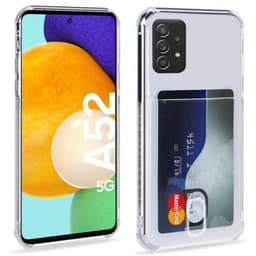 Silikonikotelo ja kolikkopaikka Samsung Galaxy A52 5G