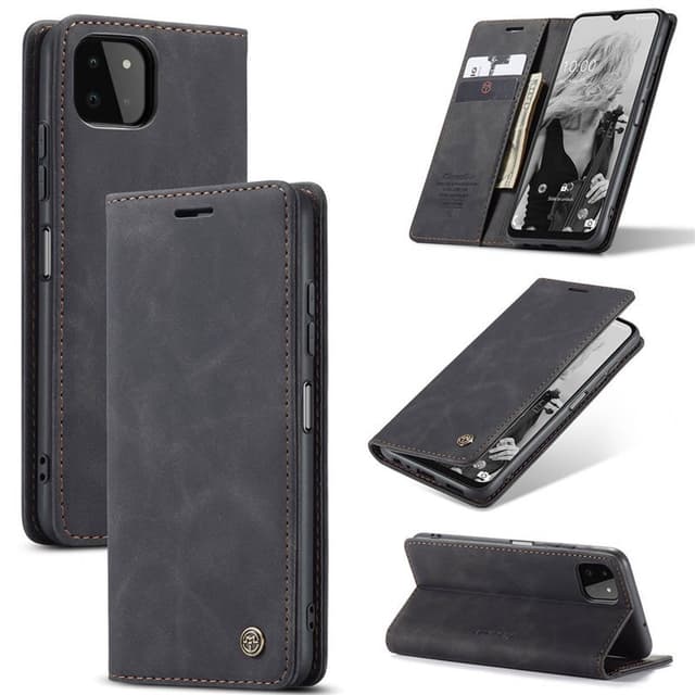 CaseMe Smart FlipCase Samsung Galaxy A22 5G - Svart