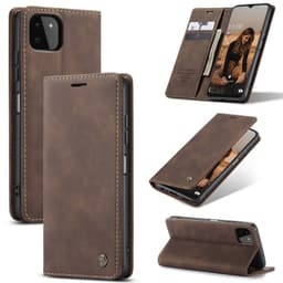 CaseMe Smart FlipCase Samsung Galaxy A22 5G  - kahvi