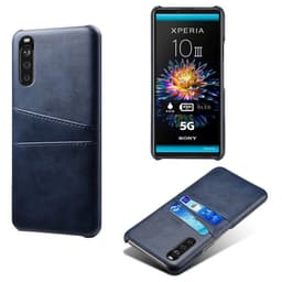 Retro-kuori hedelmäpeleillä Sony Xperia 10 III  - sininen
