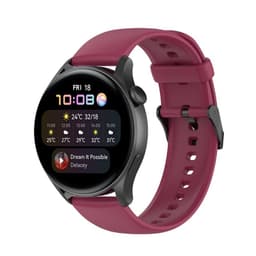 Sport Armbånd Huawei Watch 3 Pro - Burgunder