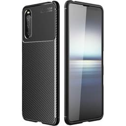 Carbon silikoni kuori Sony Xperia 10 III