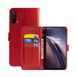 Lompakkokotelo 3-kortti OnePlus Nord CE 5G  - punainen