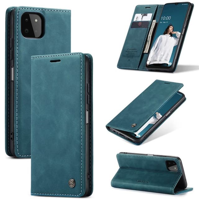 CaseMe Smart FlipCase Samsung Galaxy A22 5G  - sininen