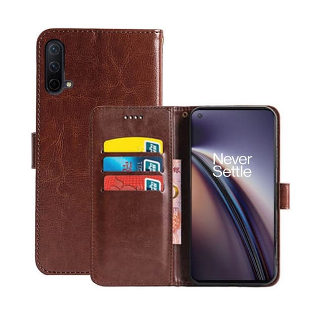 Lommebokdeksel 3-kort OnePlus Nord CE 5G  - brun
