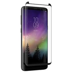 Zagg Galaxy S9 Plus buet skærmbeskytter (sort)