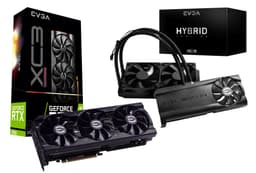 EVGA GF RTX 3090 XC3 ULTRA GAMING +  HYBRID Kit Cooler BU