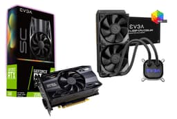 EVGA GF RTX 2060 SC + CLC 240 LIQUID CPU Cooler BU