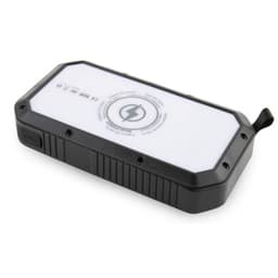 Powerbank med solceller og trådløs opladning - hurtige leverancer