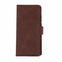 Samsung Galaxy S21 Ultra -suojakuori PU-nahka / TPU ruskea