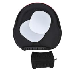 Vedenpitävä Airpods Max -kotelo silikonikuorella Musta / Läpinäkyvä