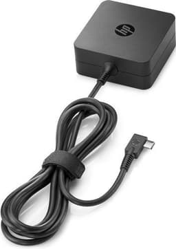 HP 45W USB-C G2 strømadapter, Notebook, Innendørs, 45 W, Forretning, Svart, 62 mm