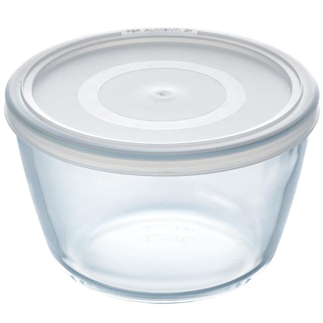 Rund form med plastlokk 12cm / 0,6L Cook & Freeze