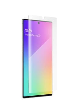 InvisibleShield Ultra VisionGuard, gennemsigtig skærmbeskytter, Samsung, Note10, støvbestandig, ridsefast, stødsikker, gennemsigtig, 1 stk