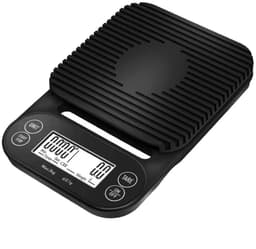 Digital kjøkkenvekt / kaffeskala 3 kg Svart
