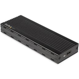 StarTech.com M2E1BMU31C, SSD kabinet, M.2, M.2, 10 Gbit/sek., USB-tilslutning, Sort