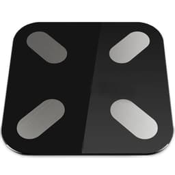 Smart digital personvåg med Bluetooth, Svart
