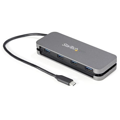 StarTech.com HB30CM4AB, USB 3.2 Gen 1 (3.1 Gen 1) Type-C, USB 3.2 Gen