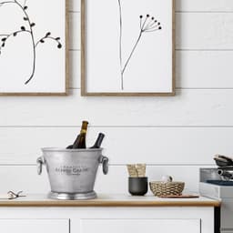 WOMO-DESIGN champagnekøler champagnekøler Provence Wine Cooler Aluminium Sølv Ø