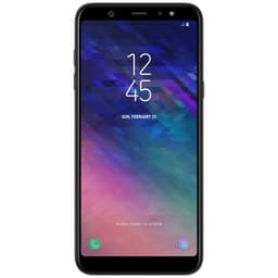 Samsung Galaxy A6 Plus smartphone (sort)