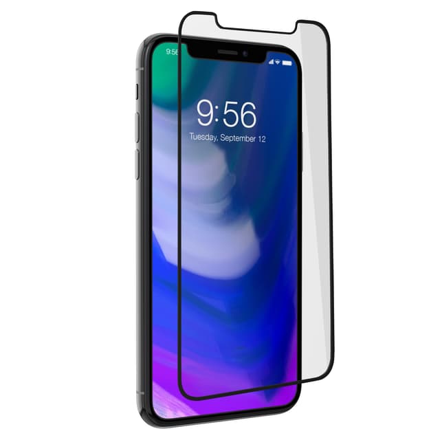 Zagg Glass Curve välvt skärmskydd iPhone X (svart)