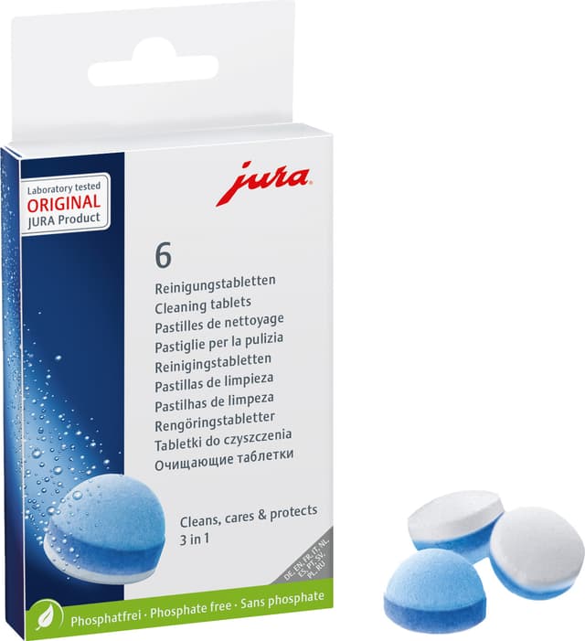 Jura 3-fases rengjøringstabletter 24225