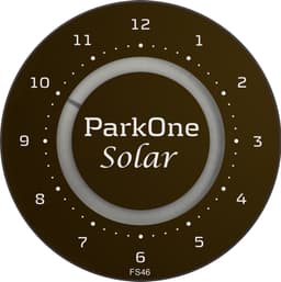 ParkOne Solar parkeringsskiva PARKONE7010