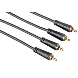 Hama äänikaapeli 2 x RCA - 2 x RCA (3 m)