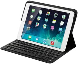Sandstrøm deksel m. tastatur for iPad Air (sort)