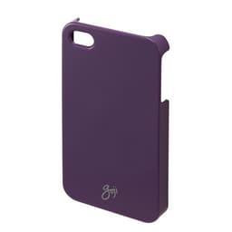 iPhone 4/4S blankt etui - lilla