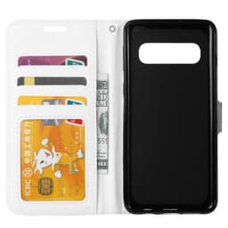Lommebokdeksel 3-kort Samsung Galaxy S10E (SM-G970F)  - Hvit