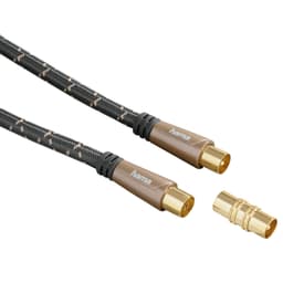 Hama antenne koaksialkabel 120dB (5 m/sort)