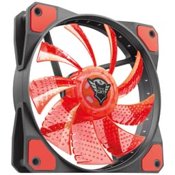 Trust GXT 762 LED-valaistu PC tuuletin (punainen)