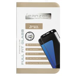 Panzer Curved Glass skjermbeskytter Galaxy S7 svart