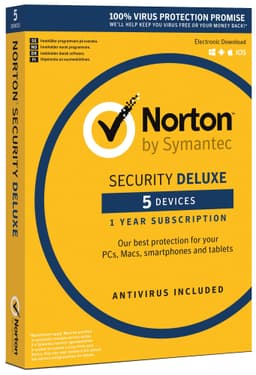 Norton Security Deluxe (5 laitetta)