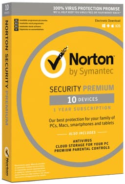 Norton Security Premium (10 laitetta)