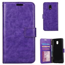 Lompakkokotelo 3-kortti Samsung Galaxy J3 2017 (SM-J330F)  - violetti