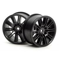 HPI-3771 10 Spoke Motor Sport Wheel 26mm Black