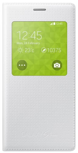 Samsung S View Flip deksel til Galaxy S5 mini (hvit)