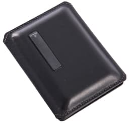 Seyvr smart lommebok m/ lightning-lading (sort)