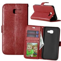 Lompakkokotelo 3-kortti Samsung Galaxy Xcover 4 / 4s  - ruskea