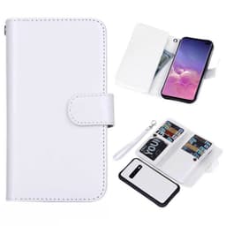 Dobbelflip magnet 2i1 Samsung Galaxy S10 Plus (SM-G975F)  - Hvit