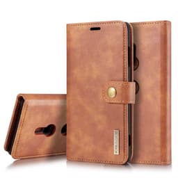 DG-Ming Lommebok 2i1 Sony Xperia XZ3 (H9436)  - brun
