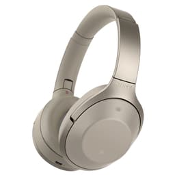 Sony MDR-1000X trådløse around-ear hovedtelefoner-creme
